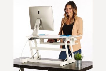 How A Right Standing Desk Converter Boosts Your Workspace Productivity